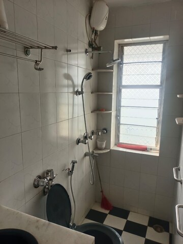 Bathroom in 2 BHK Apartment at Silver Cascade, Bandra West – for Rent