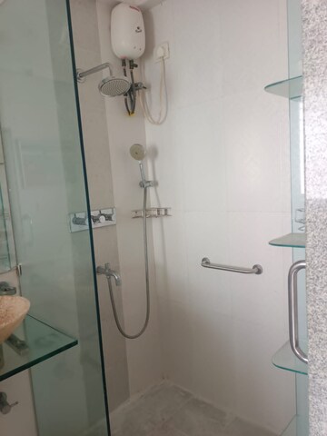 Bathroom in 2 BHK Apartment at Silver Cascade, Bandra West – for Rent