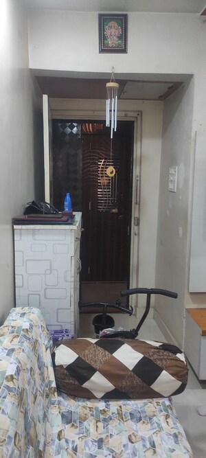 Living Room in Studio Apartment at Swastik Park CHS, Ghodbunder Road – for Sale