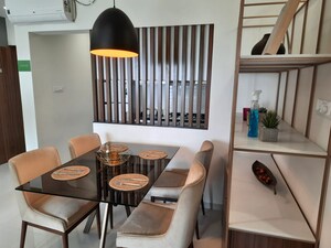 Living Room in 3 BHK Apartment at Shapoorji Pallonji Vanaha Springs, Bavdhan – for Sale