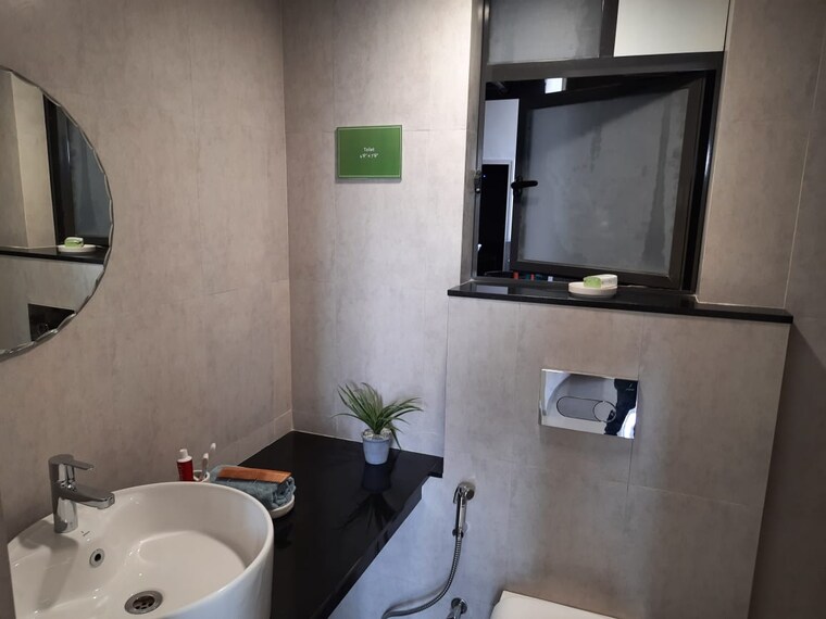 Attached Bathroom, shapoorji-pallonji-vanaha-springs 3 Bedroom 1018 Sq.Ft. Apartment In Bavdhan Pune 8510333