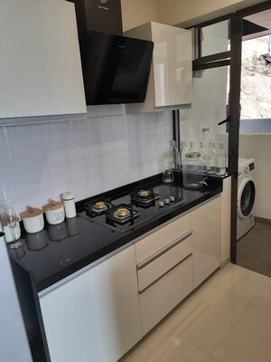 Kitchen in 3 BHK Apartment at Shapoorji Pallonji Vanaha Springs, Bavdhan – for Sale