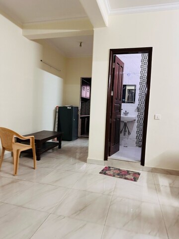 Living Room in 2 BHK Builder Floor at MVL IPark, Sector 15 – for Rent