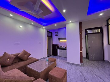 Living Room in 1 BHK Apartment at Saket – for Rent