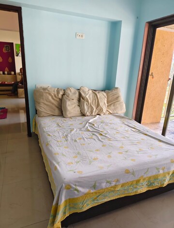 Master Bedroom in 1 BHK Apartment at Pranjee Garden City, Katrap – for Rent