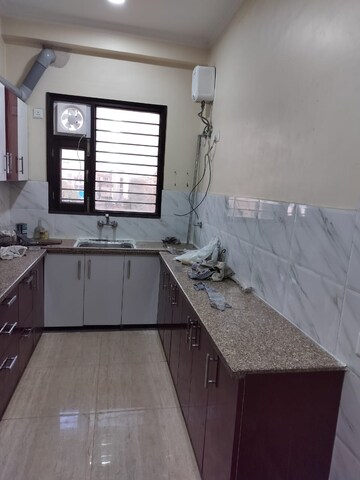 Kitchen in 3 BHK Builder Floor at Sushant Lok 2, Sector 57 – for Rent