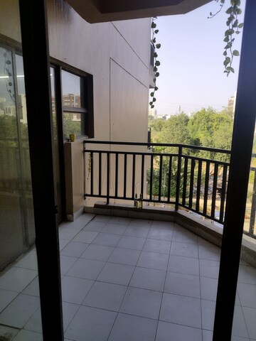 Balcony in 3 BHK Apartment at Ardee City Palm Grove Heights, Sector 52 – for Rent