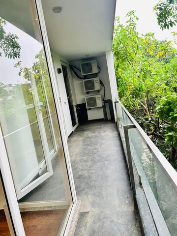 Balcony in 3 BHK Builder Floor at Sushant Lok 2, Sector 57 – for Sale