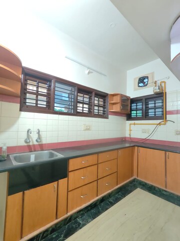 Kitchen in 2 BHK Builder Floor at Hsr Layout – for Rent
