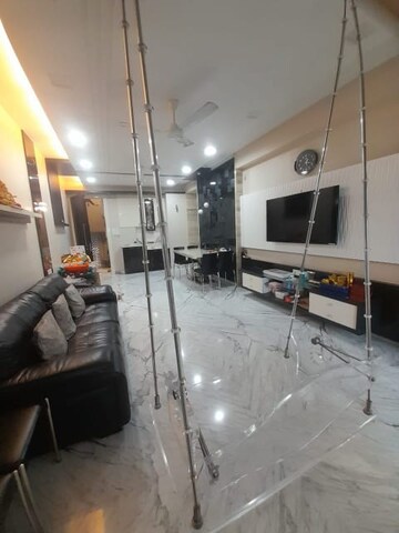 Living Room in 2 BHK Apartment at Malabar Hill – for Rent