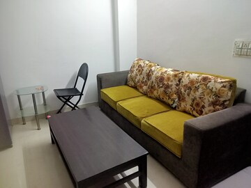 Living Room in 1 BHK Builder Floor at Saket – for Rent