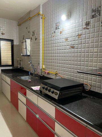 Kitchen in 2 BHK Apartment at Bodakdev – for Rent