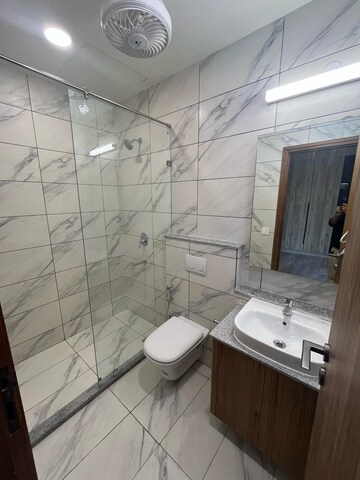 Attached Bathroom in 2 BHK Apartment at Emaar The Palm Drive-Palm Studios, Sector 66 – for Rent