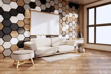 Living Room in 3 BHK Apartment at Upsidc Site C – for Sale