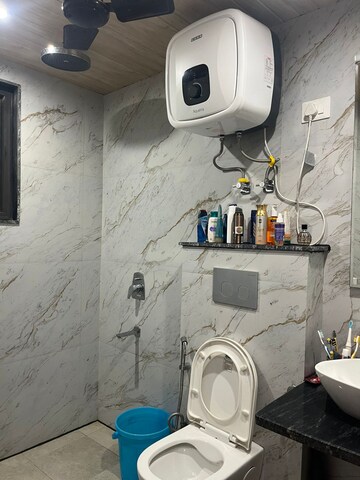 Attached Bathroom in 2 BHK Builder Floor at Gupta Awas, Sector 43 – for Rent