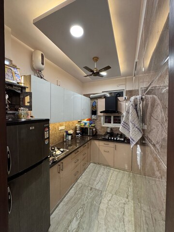 Kitchen in 2 BHK Apartment at Navbharat Apartments, Paschim Vihar – for Rent