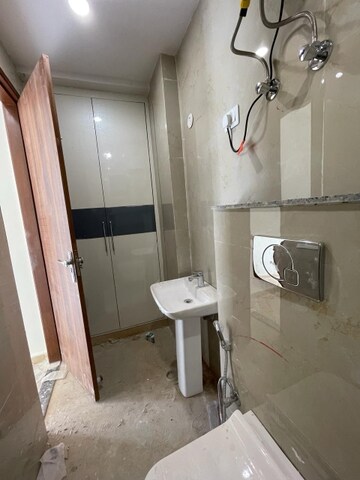 Bathroom in 1 BHK Builder Floor at Chattarpur – for Sale