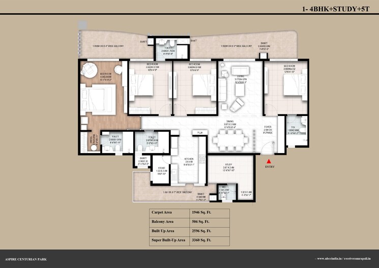 undefined, tech zone 4 greater noida 3 Bedroom 2746 Sq.Ft. Apartment In Tech Zone 4 Greater Noida Greater Noida 8510927