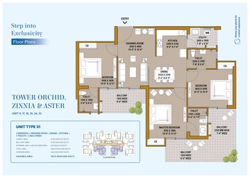  3 BHK Apartment at SKA Estate, Eta Ii Greater Noida – for Sale
