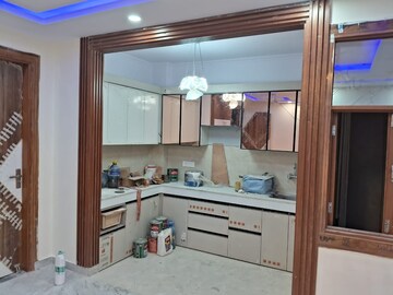Kitchen in 3 BHK Builder Floor at Malviya Nagar – for Sale