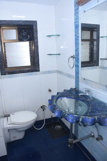 Bathroom in 2 BHK Apartment at Khar West – for Rent