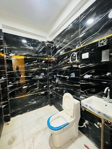 Attached Bathroom in 2 BHK Builder Floor at Freedom Fighters Enclave – for Rent