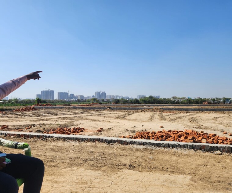 Exterior View, sunpura  60 Sq.Yd. Plot In Sunpura Greater Noida 8511095