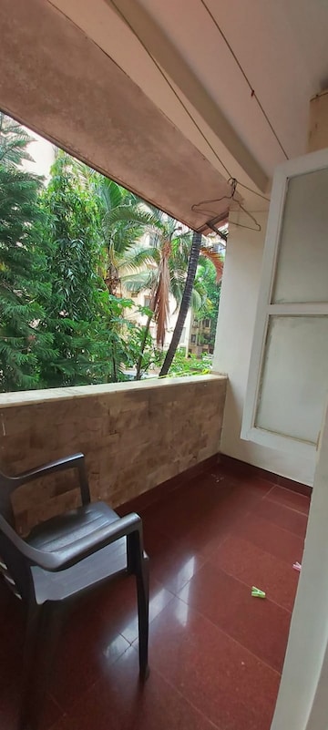 Balcony in 1 BHK Apartment at Bandra West – for Rent