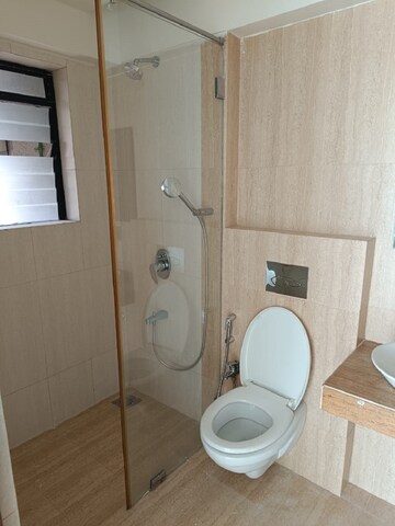 Bathroom in 3 BHK Apartment at Khar West – for Rent