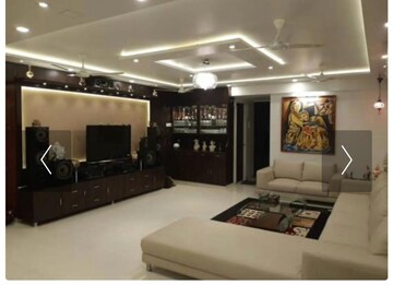 Living Room in 5 BHK Apartment at Satyam Imperial Heights, Ghansoli – for Rent