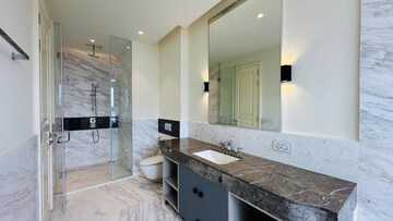 Attached Bathroom in 2 BHK Apartment at Bhartiya Leela Residences, Thanisandra Main Road – for Rent