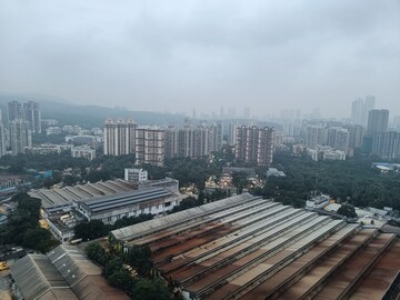 Balcony in 2 BHK Apartment at Shapoorji Pallonji Astron, Kandivali East – for Sale
