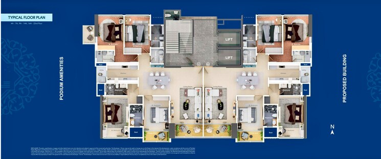 undefined, malad west 4 Bedroom 1630 Sq.Ft. Apartment In Malad West Mumbai 8509270