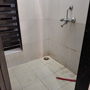 Bathroom in 1 BHK Apartment at Krishna Residency Ghansoli, Ghansoli – for Rent