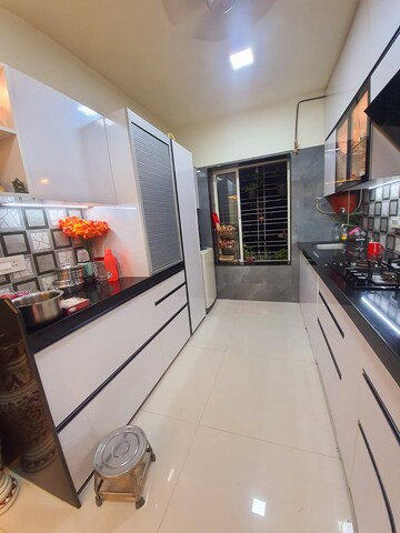 Kitchen in 2 BHK Apartment at K Raheja Interface Heights, Malad West – for Rent