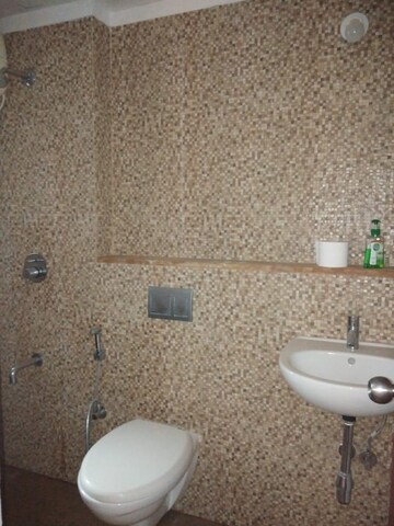 Bathroom in 1 BHK Apartment at Lodha Palava Downtown, Dombivli East – for Rent