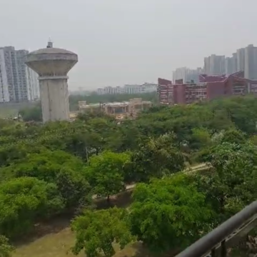 Balcony in 2 BHK Apartment at Amrapali Centurian Park, Amrapali Dream Valley – for Sale