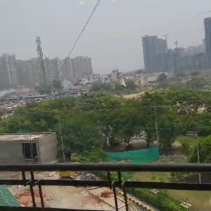 Balcony in 2 BHK Apartment at Amrapali Centurian Park, Amrapali Dream Valley – for Sale