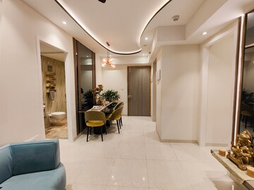 Living Room in 2 BHK Apartment at Lodha Crown Kolshet, Kolshet Road – for Sale