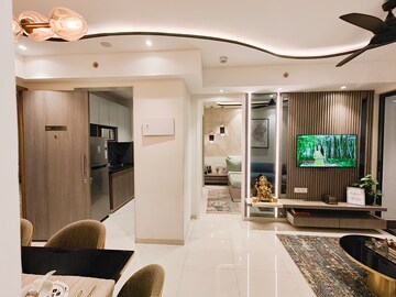 Living Room in 2 BHK Apartment at Lodha Crown Kolshet, Kolshet Road – for Sale