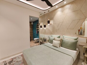 Master Bedroom in 2 BHK Apartment at Lodha Crown Kolshet, Kolshet Road – for Sale