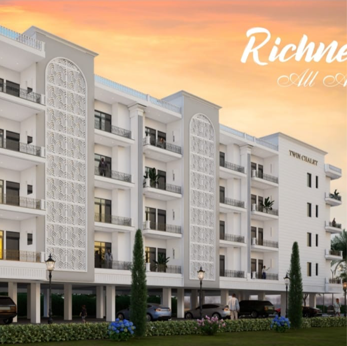 2 BHK Apartment For Sale in Twin Chalet