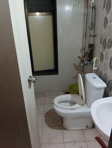 Attached Bathroom in 1 BHK Apartment at Ajmera Ivy & Iris, Kalyan West – for Rent