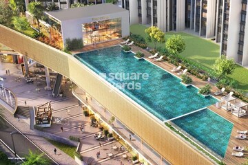 Swimming Pool in 3 BHK Apartment at Sunteck Crescent Park, Kalyan West – for Sale