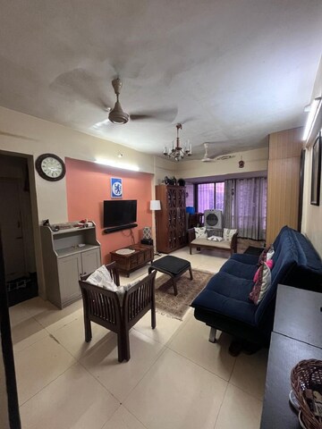 Living Room in 2 BHK Apartment at Bandra West – for Rent