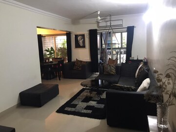 Living Room in 3 BHK Apartment at Brahma Estate, Kondhwa – for Rent