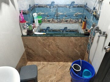 Bathroom in 2 BHK Apartment at Unnathi Woods Phase 1 And 2, Ghodbunder Road – for Sale