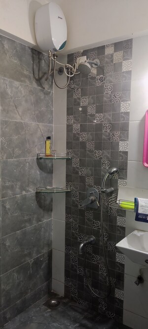 Bathroom in 2 BHK Apartment at Abrol Avirahi Heights, Malad West – for Sale