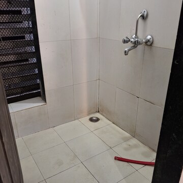 Bathroom in 1 BHK Apartment at Kopar Khairane – for Rent