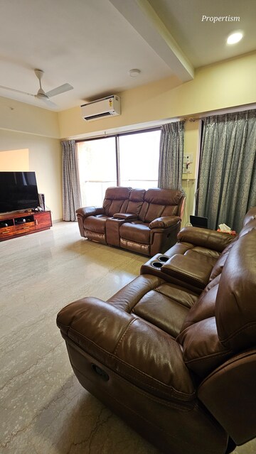 Living Room in 4 BHK Apartment at Kanakia Silicon Valley, Powai – for Rent